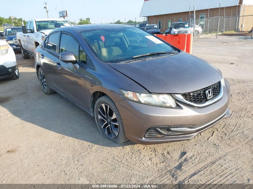 19XFB2F86DE092001 2013 Honda Civic Ex