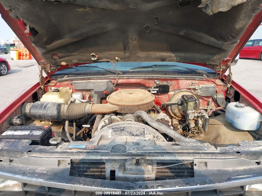 1989 Chevrolet Gmt-400 K1500 VIN: 1GCDK14K0KZ100885 Lot: 39919497