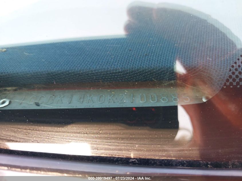 1989 Chevrolet Gmt-400 K1500 VIN: 1GCDK14K0KZ100885 Lot: 39919497