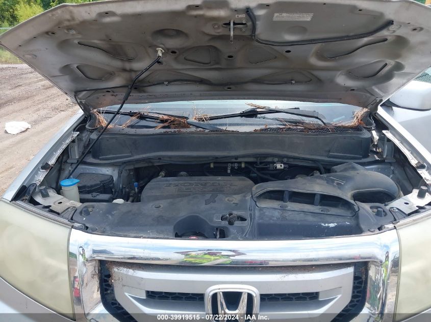 2011 Honda Pilot Ex-L VIN: 5FNYF3H55BB036175 Lot: 39919515