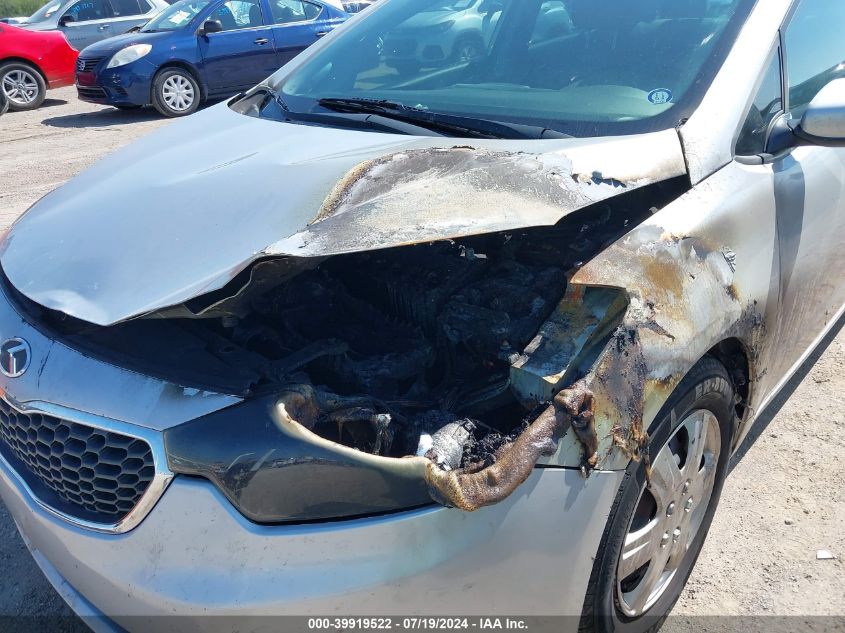 2015 Kia Forte Lx VIN: KNAFK4A63F5434856 Lot: 39919522