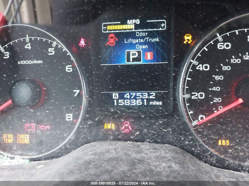 2013 Subaru Outback 2.5I Limited VIN: 4S4BRBJC9D3324874 Lot: 39919528