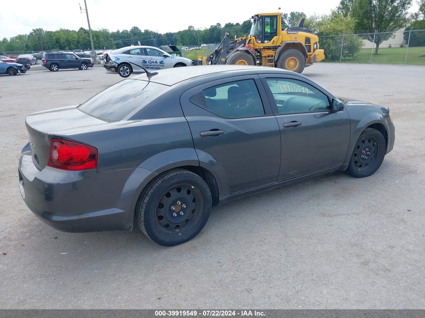 2014 DODGE AVENGER SE - 1C3CDZAB9EN215820