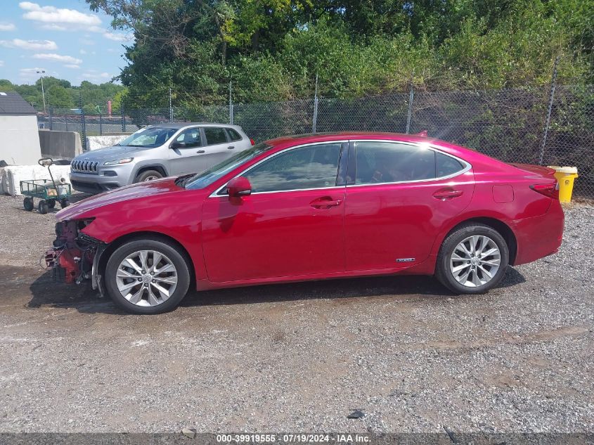 2014 Lexus Es 300H VIN: JTHBW1GG6E2060312 Lot: 39919555