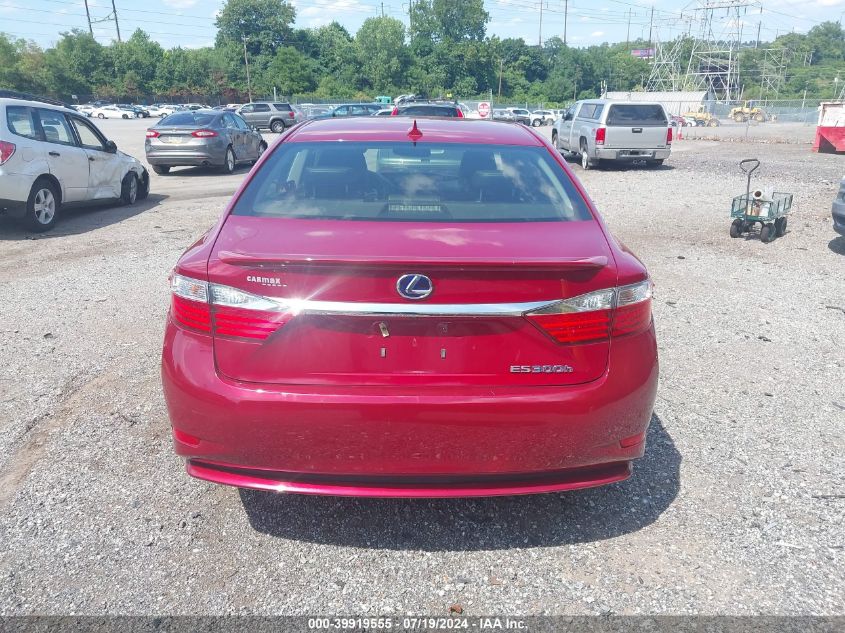 2014 Lexus Es 300H VIN: JTHBW1GG6E2060312 Lot: 39919555