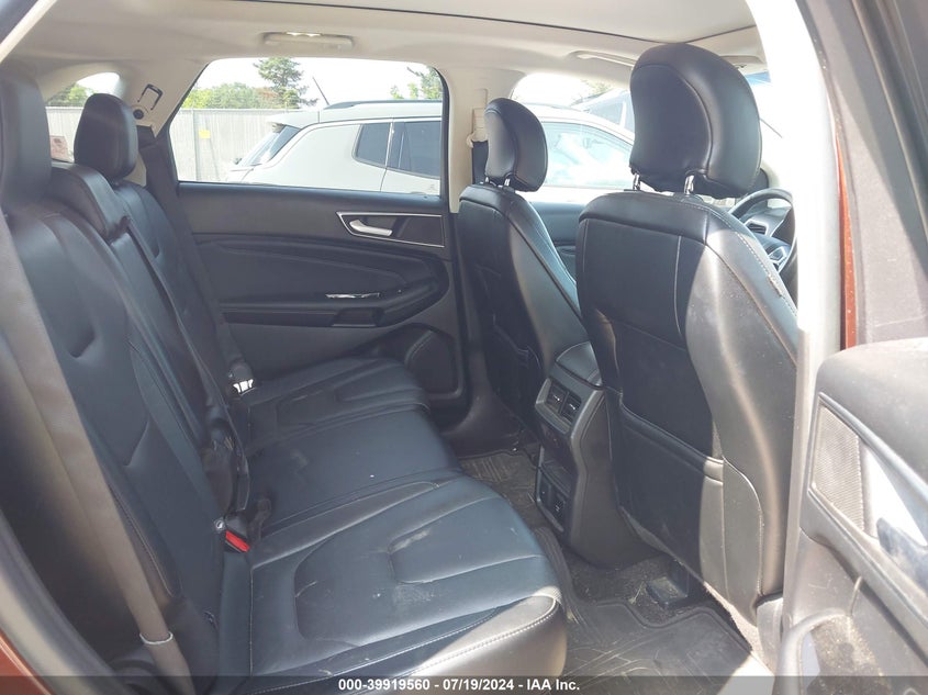 2015 Ford Edge Titanium VIN: 2FMPK4K97FBB80317 Lot: 39919560