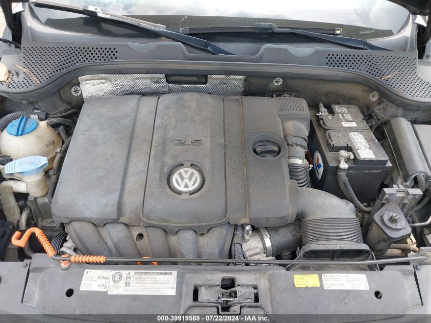 2012 Volkswagen Beetle 2.5L VIN: 3VWHX7AT0CM632754 Lot: 39919569