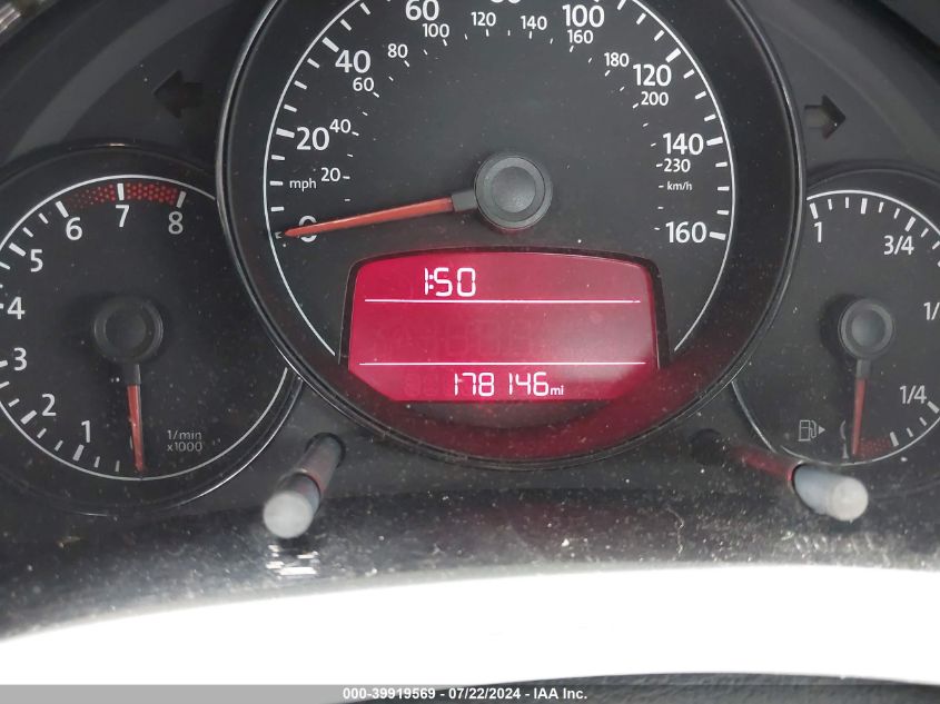 2012 Volkswagen Beetle 2.5L VIN: 3VWHX7AT0CM632754 Lot: 39919569