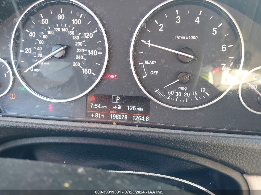 2012 BMW 328I VIN: WBA3A5C57CF342459 Lot: 39919591