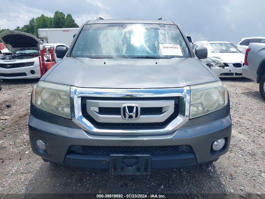 2010 Honda Pilot Ex-L VIN: 5FNYF3H66AB016685 Lot: 39919592