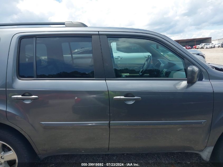 2010 Honda Pilot Ex-L VIN: 5FNYF3H66AB016685 Lot: 39919592