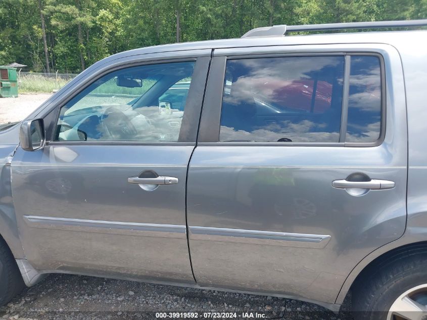 2010 Honda Pilot Ex-L VIN: 5FNYF3H66AB016685 Lot: 39919592