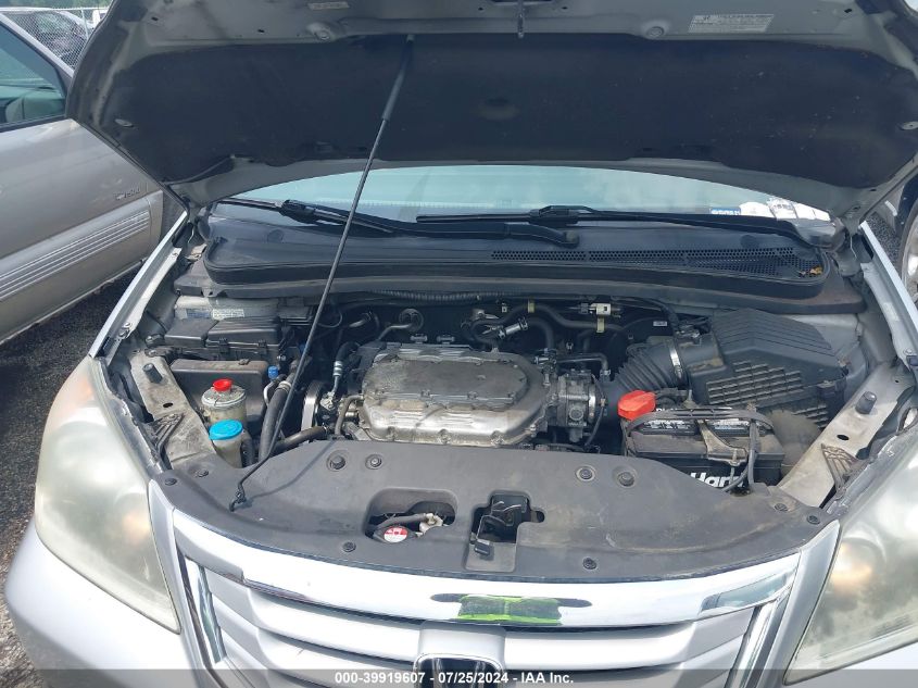 2010 Honda Odyssey Ex-L VIN: 5FNRL3H77AB093748 Lot: 39919607