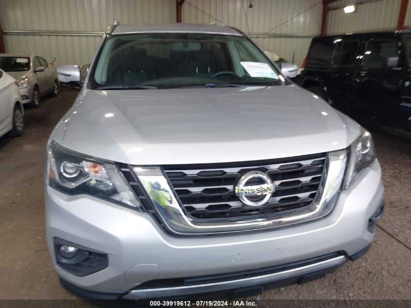 2017 Nissan Pathfinder Sv VIN: 5N1DR2MNXHC686434 Lot: 39919612