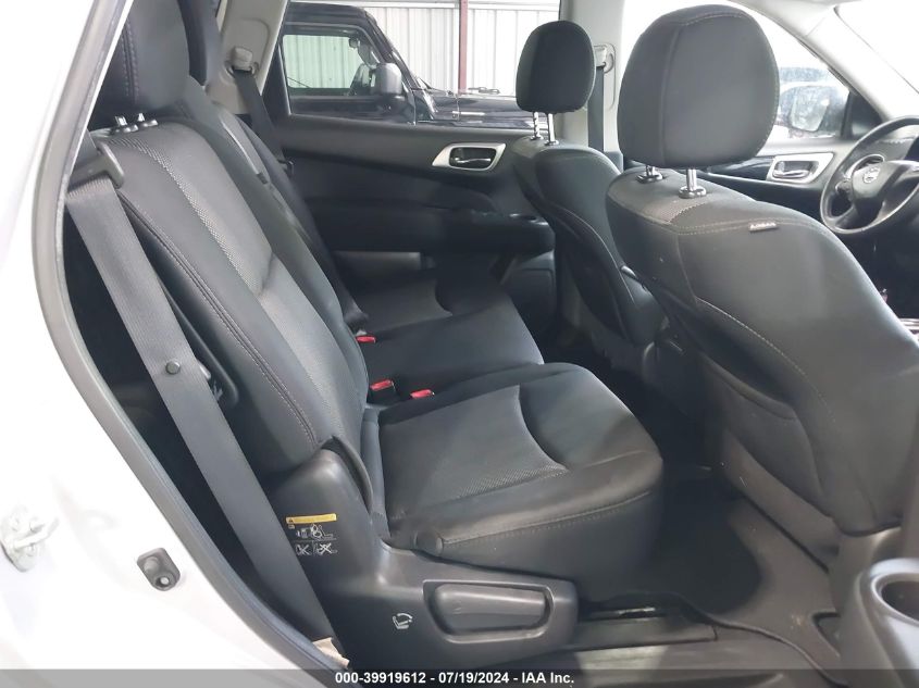 2017 Nissan Pathfinder Sv VIN: 5N1DR2MNXHC686434 Lot: 39919612