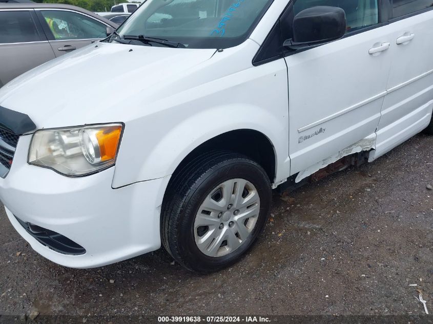 2015 Dodge Grand Caravan Se VIN: 2C4RDGBG5FR635051 Lot: 39919638