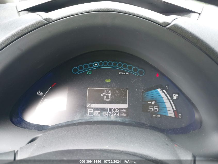 2015 Nissan Leaf S VIN: 1N4AZ0CP4FC326030 Lot: 39919650