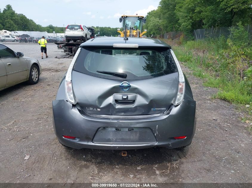 2015 Nissan Leaf S VIN: 1N4AZ0CP4FC326030 Lot: 39919650