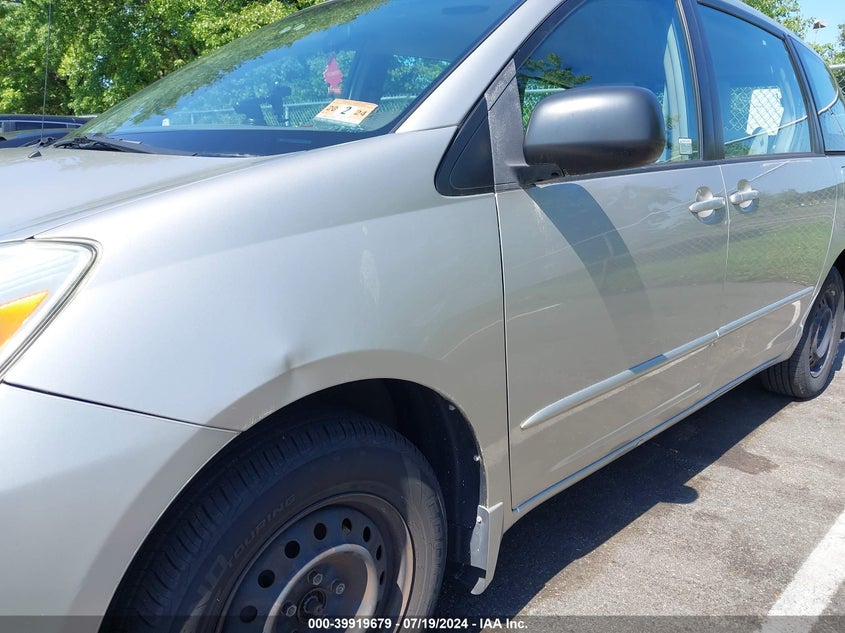 2005 Toyota Sienna Ce VIN: 5TDZA23C95S258799 Lot: 39919679