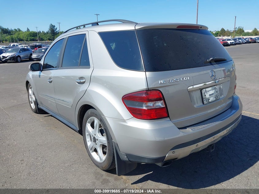 2008 Mercedes-Benz Ml 320 Cdi 4Matic VIN: 4JGBB22E78A344207 Lot: 39919685