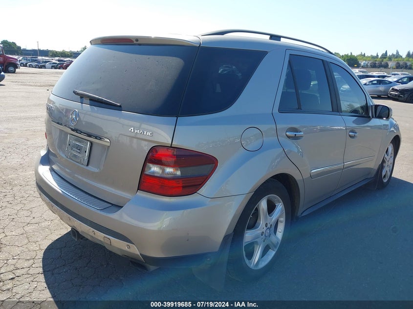 2008 Mercedes-Benz Ml 320 Cdi 4Matic VIN: 4JGBB22E78A344207 Lot: 39919685
