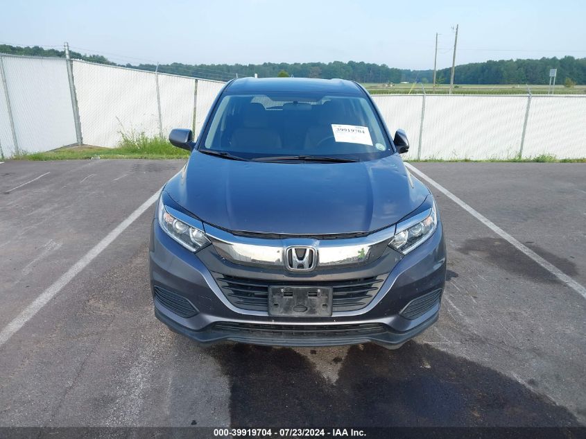 2019 Honda Hr-V Lx VIN: 3CZRU6H3XKM742185 Lot: 39919704