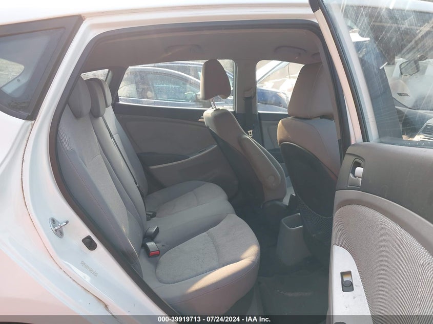 2012 Hyundai Accent Gs VIN: KMHCT5AEXCU058895 Lot: 39919713