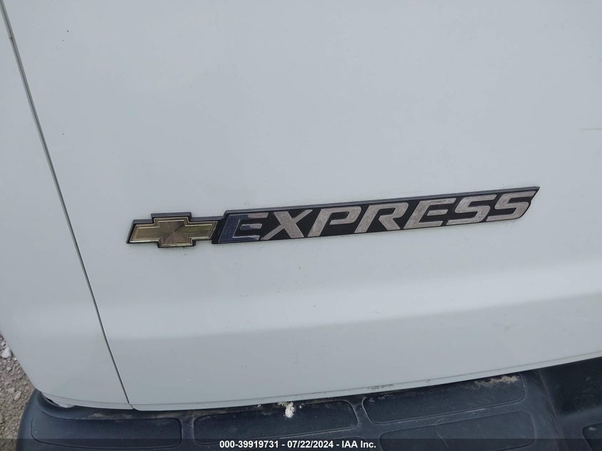 2020 CHEVROLET EXPRESS PASSENGER RWD 3500 EXTENDED WHEELBASE LT 1GAZGPFG0L1170592
