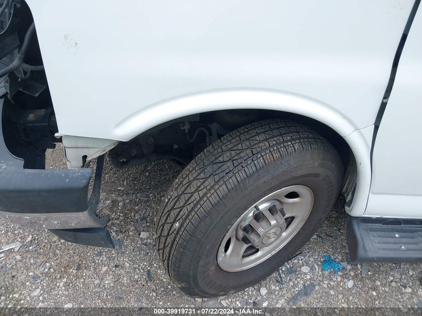 2020 CHEVROLET EXPRESS PASSENGER RWD 3500 EXTENDED WHEELBASE LT 1GAZGPFG0L1170592