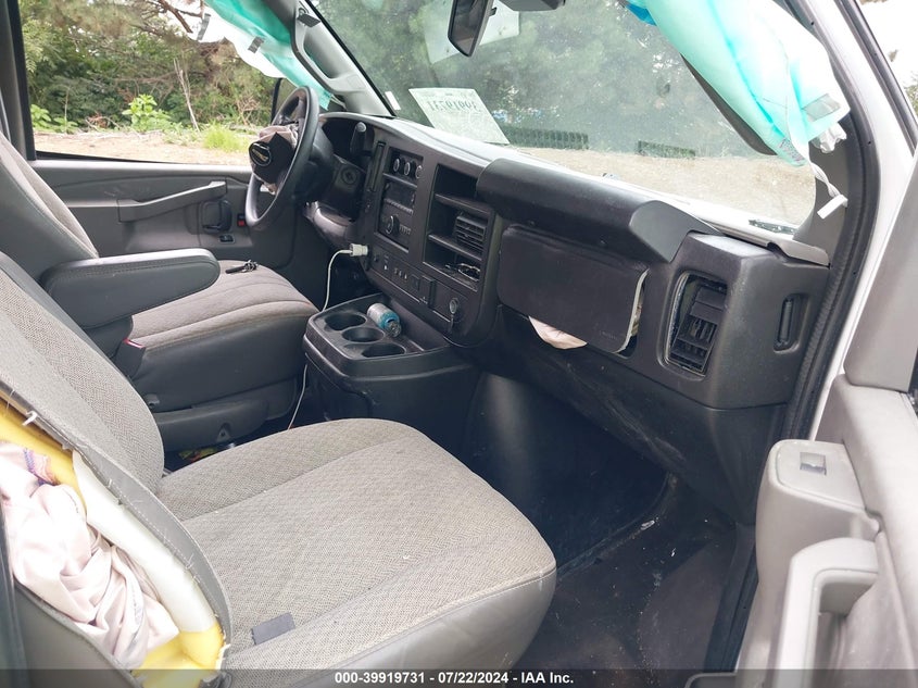 2020 CHEVROLET EXPRESS PASSENGER RWD 3500 EXTENDED WHEELBASE LT 1GAZGPFG0L1170592