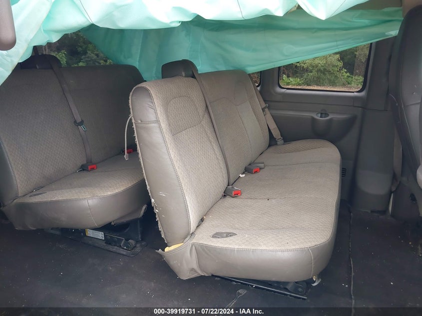 2020 CHEVROLET EXPRESS PASSENGER RWD 3500 EXTENDED WHEELBASE LT 1GAZGPFG0L1170592