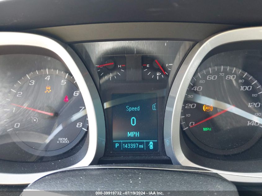 2012 Chevrolet Equinox 1Lt VIN: 2GNALDEK5C6130078 Lot: 39919732