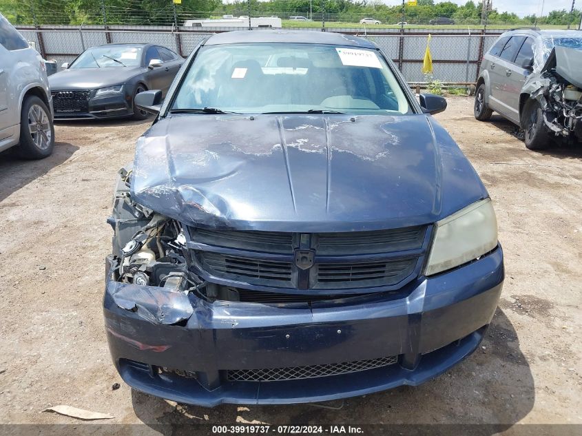 2008 Dodge Avenger Se VIN: 1B3LC46K08N576398 Lot: 39919737