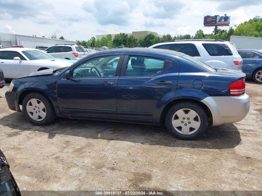 2008 Dodge Avenger Se VIN: 1B3LC46K08N576398 Lot: 39919737