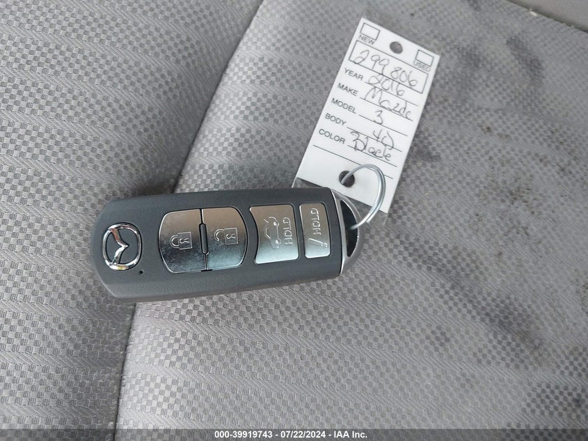 2016 MAZDA MAZDA3 I SPORT - JM1BM1T71G1299806