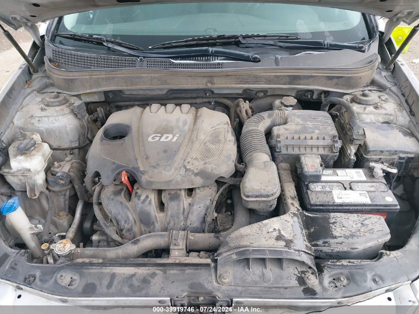 2013 Hyundai Sonata Gls VIN: 5NPEB4AC4DH583200 Lot: 39919746