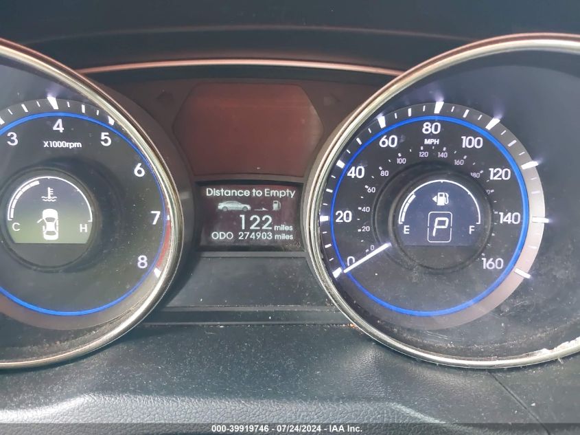 2013 Hyundai Sonata Gls VIN: 5NPEB4AC4DH583200 Lot: 39919746