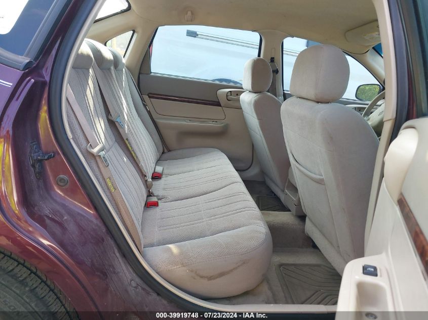 2003 Chevrolet Impala VIN: 2G1WF52E939358859 Lot: 39919748