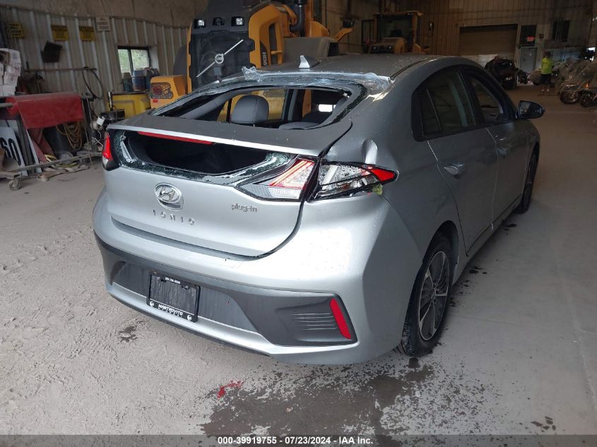 2021 Hyundai Ioniq Plug-In Hybrid Se VIN: KMHC65LD9MU256364 Lot: 39919755