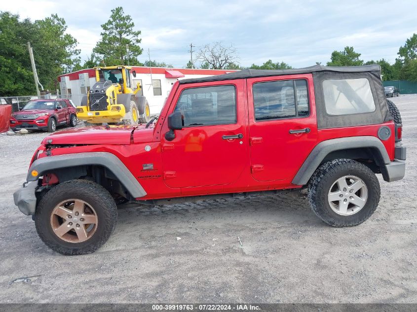 2013 Jeep Wrangler Unlimited Sport VIN: 1C4BJWDG8DL706363 Lot: 39919763