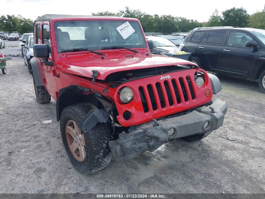 2013 Jeep Wrangler Unlimited Sport VIN: 1C4BJWDG8DL706363 Lot: 39919763