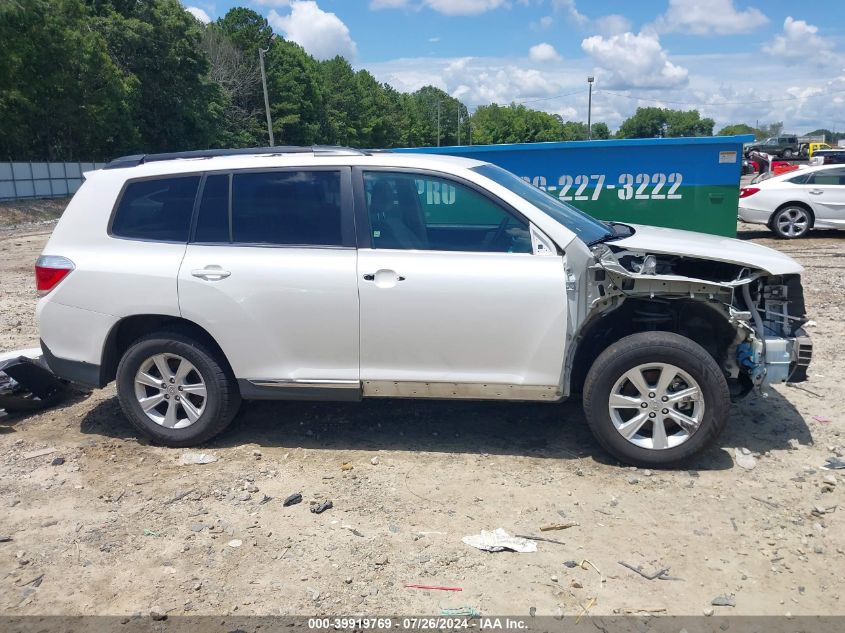 2011 Toyota Highlander VIN: 5TDZA3EH2BS012915 Lot: 39919769