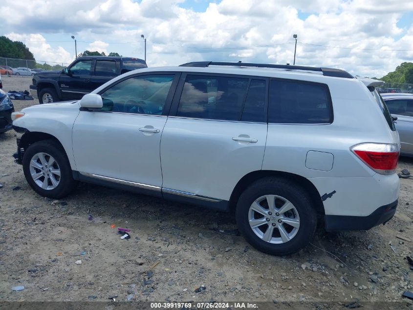 2011 Toyota Highlander VIN: 5TDZA3EH2BS012915 Lot: 39919769