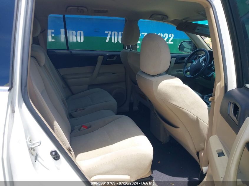 2011 Toyota Highlander VIN: 5TDZA3EH2BS012915 Lot: 39919769