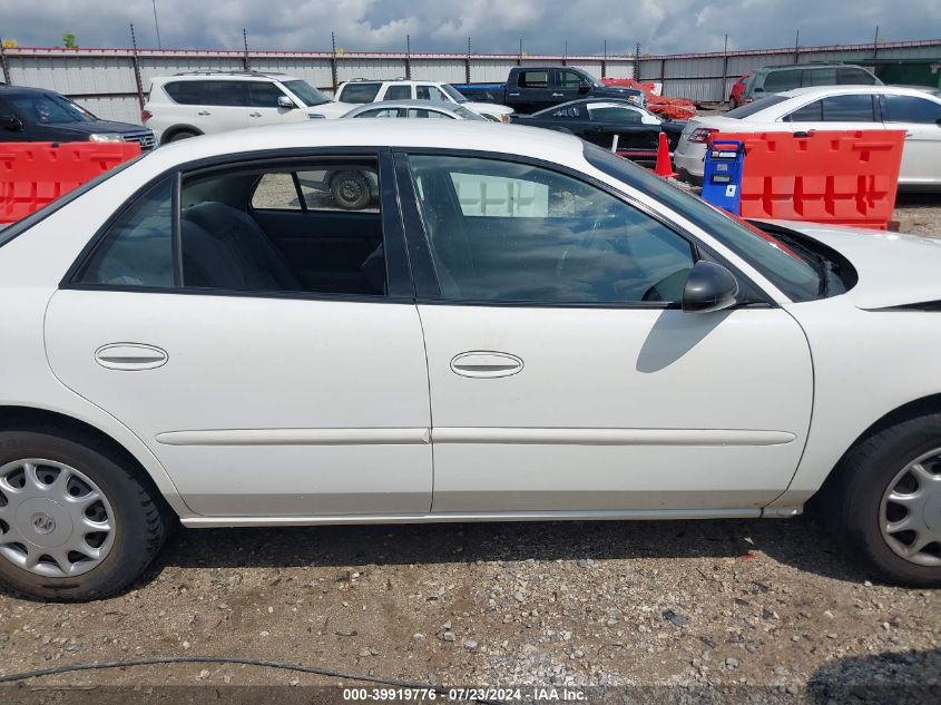 2003 Buick Century Custom VIN: 2G4WS52J831126909 Lot: 39919776