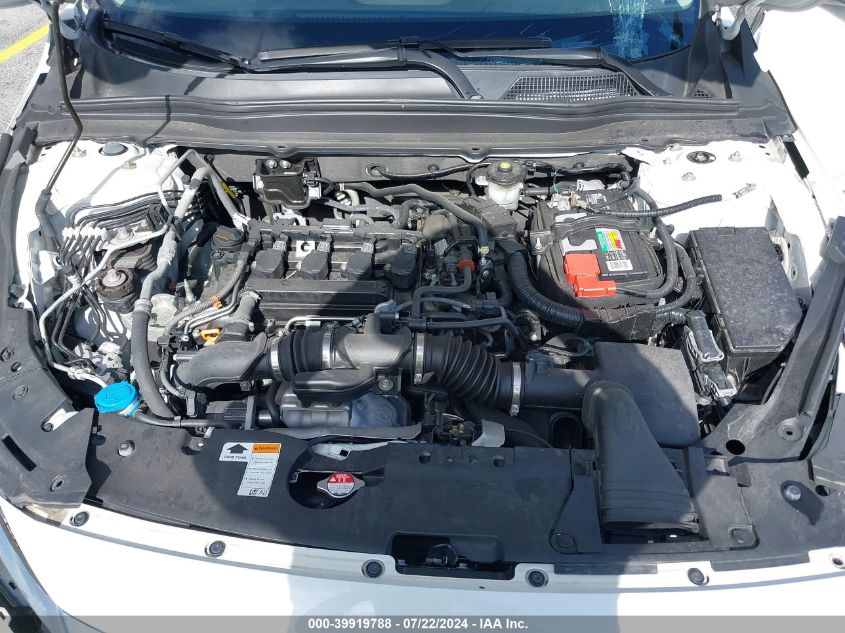 2021 Honda Accord Lx VIN: 1HGCV1F16MA002860 Lot: 39919788