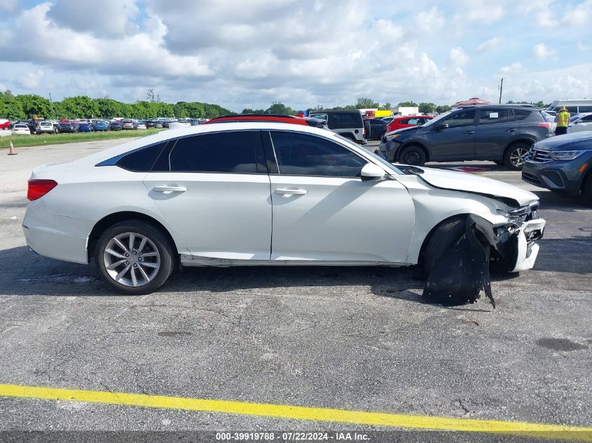 2021 Honda Accord Lx VIN: 1HGCV1F16MA002860 Lot: 39919788
