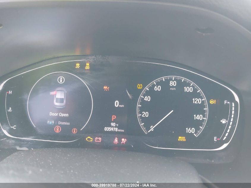 2021 Honda Accord Lx VIN: 1HGCV1F16MA002860 Lot: 39919788