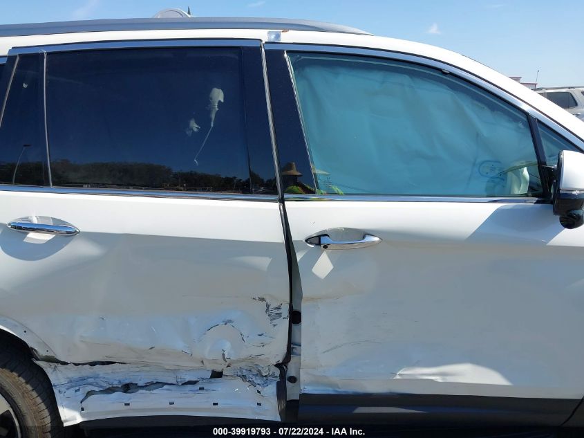 2017 Honda Pilot Touring VIN: 5FNYF6H98HB055168 Lot: 39919793