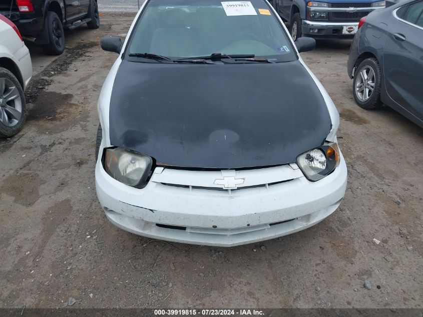 2003 Chevrolet Cavalier VIN: 1G1JC52FX37311384 Lot: 39919815